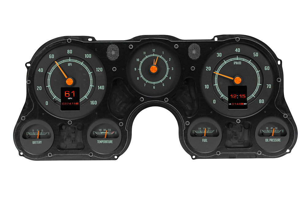 Dakota Digital 1967-1972 Chevrolet & GMC Truck RTX Instrument Gauge Cluster RTX-67C-PU-X