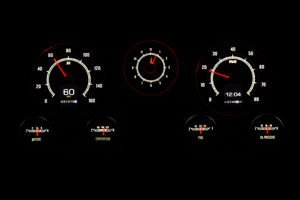 Dakota Digital 1967-1972 Chevrolet & GMC Truck RTX Instrument Gauge Cluster RTX-67C-PU-X 3