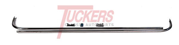 1967-1972 Rear Cab Molding Kit Paint Divider Under Center Complete - Chevy/GM Truck