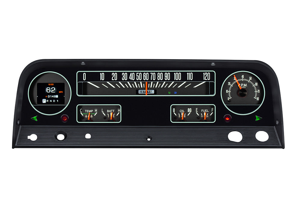 1964-1966 Chevrolet Truck RTX Instrument Gauge Cluster