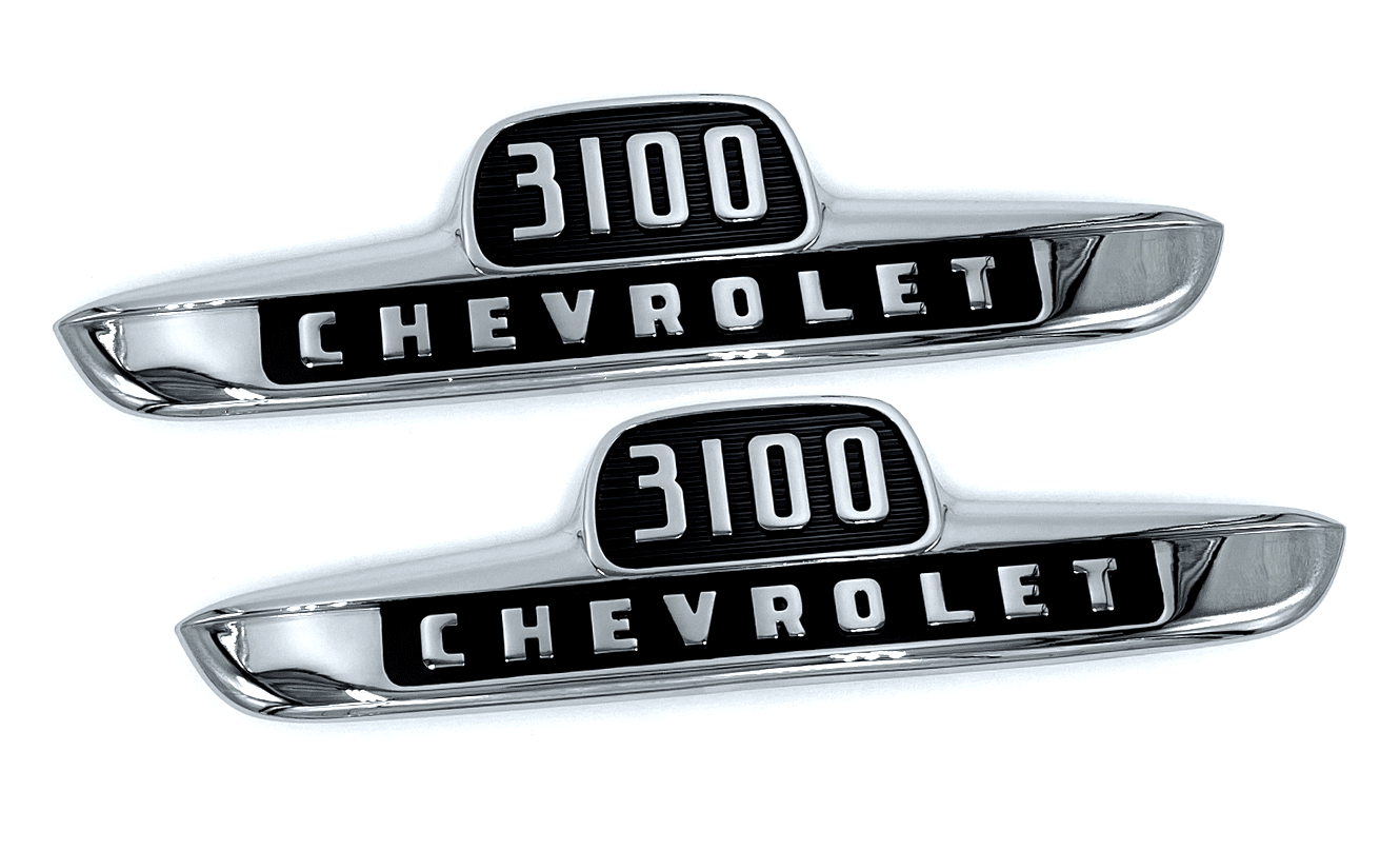 Vintage chevy truck emblems discount