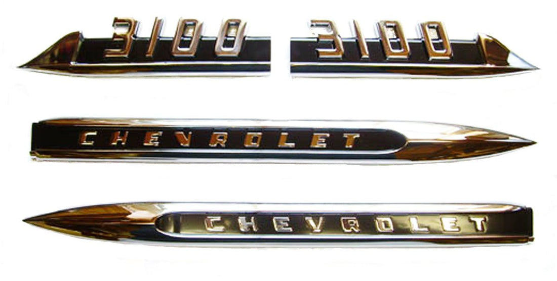 1956 Fender Emblems - Chevy Truck