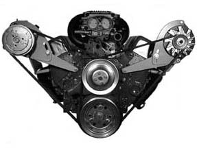 1987-up A/C Compressor Engine Bracket (LH) - GM Small Block
