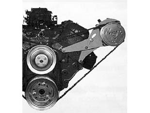1968-1972 A/C Compressor Engine Bracket (LH) - GM Big Block
