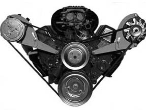 1987-Up Alternator Engine Bracket (LH) - GM Small Block