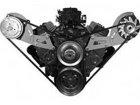 1969-up Altenator Engine Bracket (LH) - GM Small Block