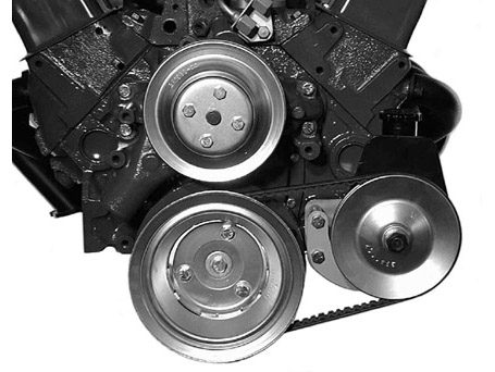 Power Steering Engine Bracket (LH) - GM SM. Block