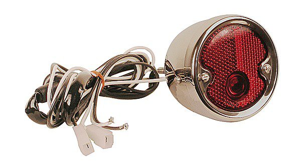 1954-1955 1st Series Chevrolet & GMC Tail Light Assembly, Polished Stainless - GM Truck