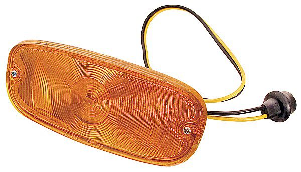 1958-1959 Parklight Assembly with Amber Lens L/H or R/H - GM Truck