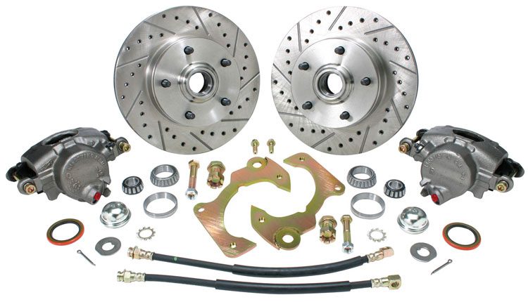 1960-1962 5 on 4-3/4 Stock Height 5-Lug Wheel Brake Kit