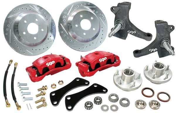 1963-1970 Big Brake Wheel 6x5.5 6 Lug Drop Kit