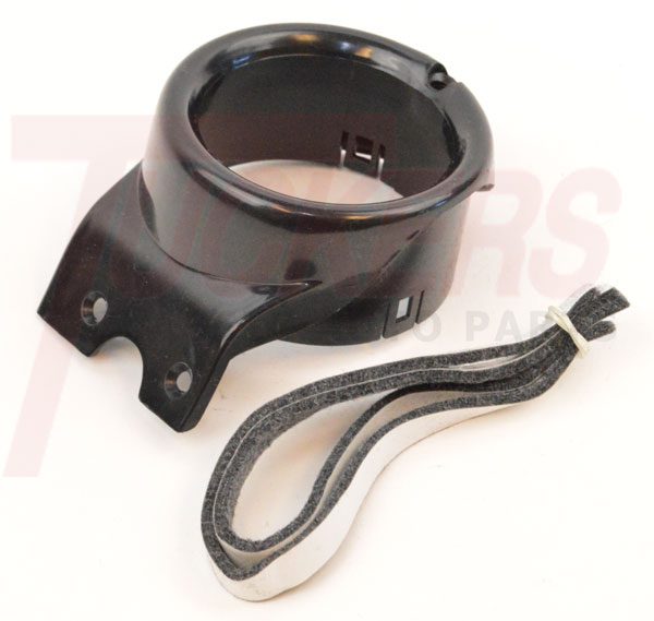 1967-1972 A/C Ball Outlet Housing Black Left - GM Truck