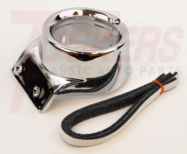 1967-1972 A/C Ball Outlet Housing Chrome Right - GM Truck