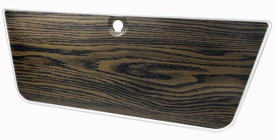 1967-1972 Chevrolet & GMC Deluxe Woodgrain Glove Box Door Insert
