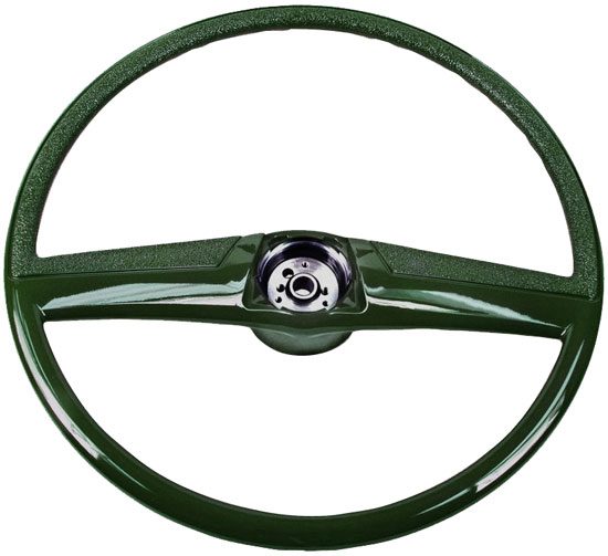 1969-1972 Steering Wheel Green Reproduction - GM Truck