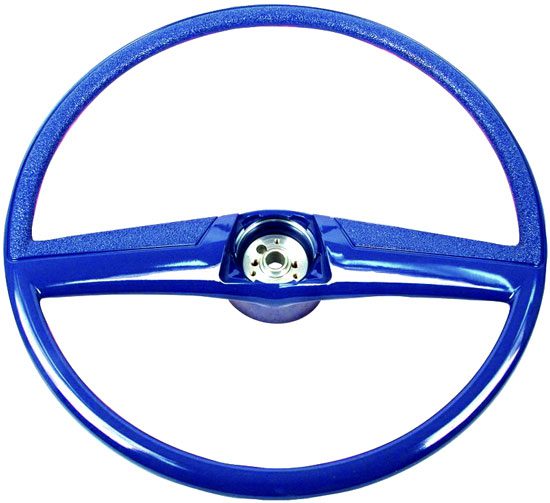 1969-1972 Steering Wheel Blue Reproduction - GM Truck