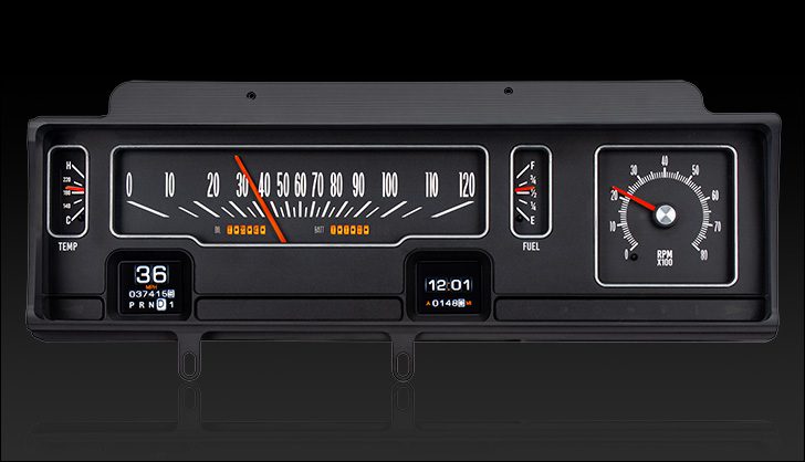 1970-1972 Chevy Malibu RTX Instrument Gauge Cluster