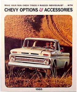 1965 Accessory Brochure - Chevy Truck