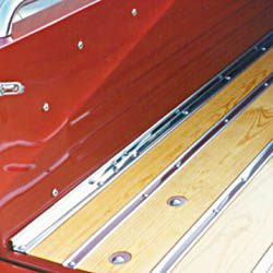 1954 Bed Angle Strips Stainless (Polished) - GM Truck