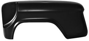 1955-1966 Chevrolet & GMC Pickup Truck bedside long bed stepside fender with spare tire cut out.