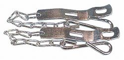 1958-1966 Tailgate Chains Fleetside (Polished Stainless) - GM Truck