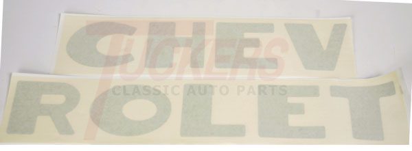 1947-1953 Tailgate Letter Decals - Chevy Truck