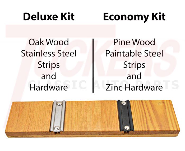 1967-1972 Bed Wood Deluxe Kit Stepside SWB - GM Truck