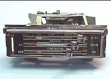 1967-1972 Air conditioning control panel - GM Truck