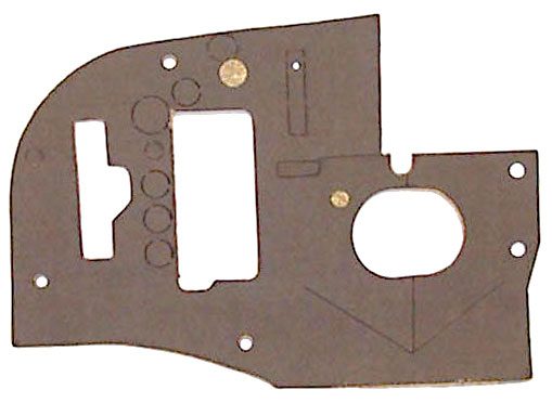 1969-1972 Driver Side Fire Wall Pad - GM Truck