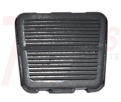 1967-1972 Parking Brake Pad Deluxe Ribbed Pattern - GM Truck