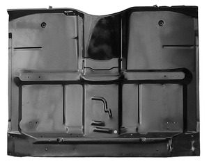1967-1972 Chevrolet - GMC Truck Complete Cab Floor Assembly, includes braces
