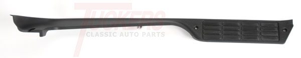 1973-1987 Door Sill Plate Black Plastic (Drivers Side) - GM Truck