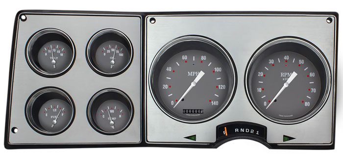 1973-1987 Silver Gray Dash Gauges Chevy/GMC Truck Package