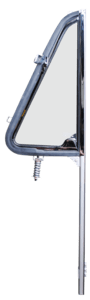 1964-1966 Vent Window Assembly Chrome/Clear (Drivers Side) - GM Truck
