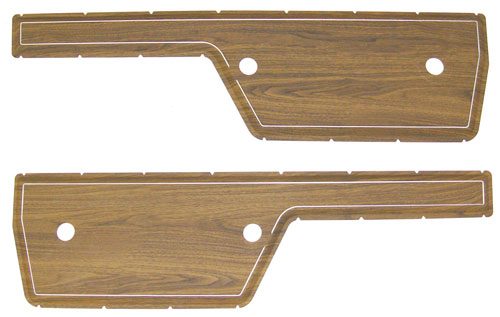 1972 Chevy & GMC Truck Door Panel Woodgrain Inserts - GM Truck