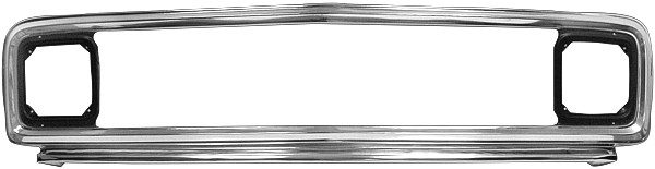 1971-1972 Outer Grille Orginal Style Reproduction - Polished