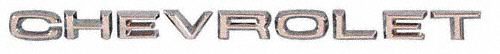 1967-1968 Hood Emblem Letters - Chevy Truck