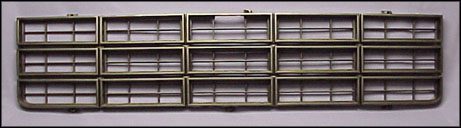1973-1980 Inner Grill No Bowtie,Reproduction Black - GM Truck
