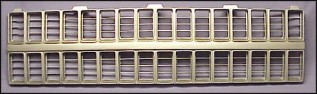 1981-1982 Inner Grill No Bowtie Reproduction GRAY - GM Truck