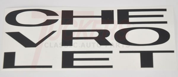 1963-1966 Grill Letter Decals - Chevy Truck