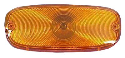 1958-1959 Parklight Lens Amber Left/Right Hand -Chevy