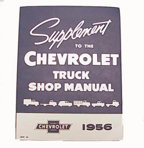 1956 Truck Shop Manual Manual "Supplement"