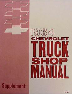 1964 Truck Shop  Manual - Chevy Truck