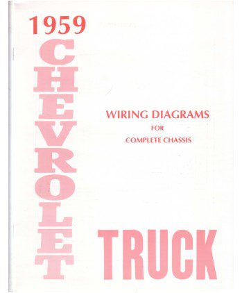 1959 Wiring Diagram Booklet - GM Truck