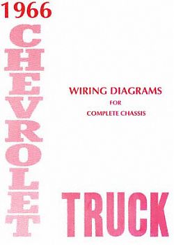 1966 Wiring Diagram Booklet - Chevy Truck