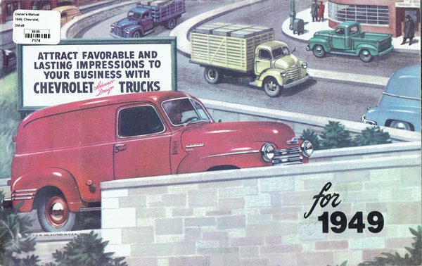 1949 Owner's Manual - Chevrolet Truck