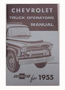 1955 1st Truck Owner's Manual