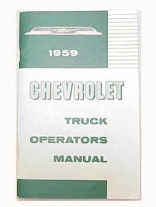 1959 Truck Operators Manual
