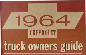 1964 Chevrolet Truck Owners Manual