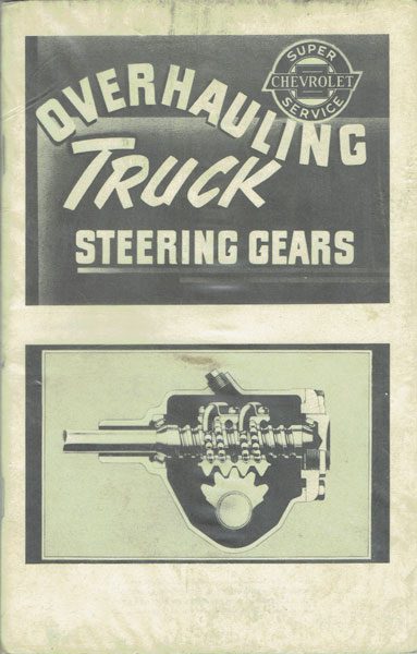 Overhauling Steering Gears Book